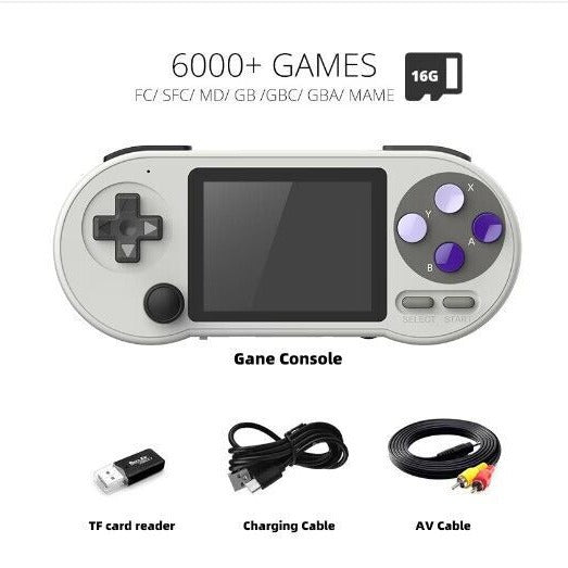 Consola de Juegos Portátil SF2000 - Mini Arcade Retro